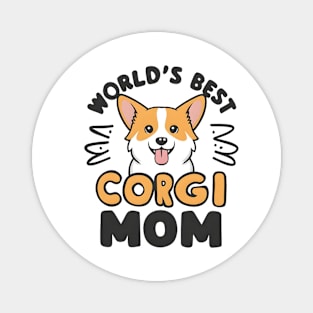 World's Best Corgi Mom Dog Owner Magnet